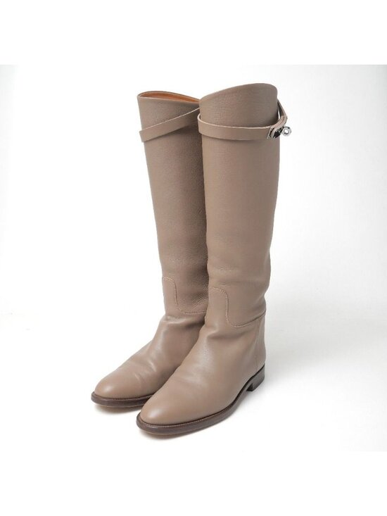 Hermes Jumping Short Boots 38 Kelly Ro Heels